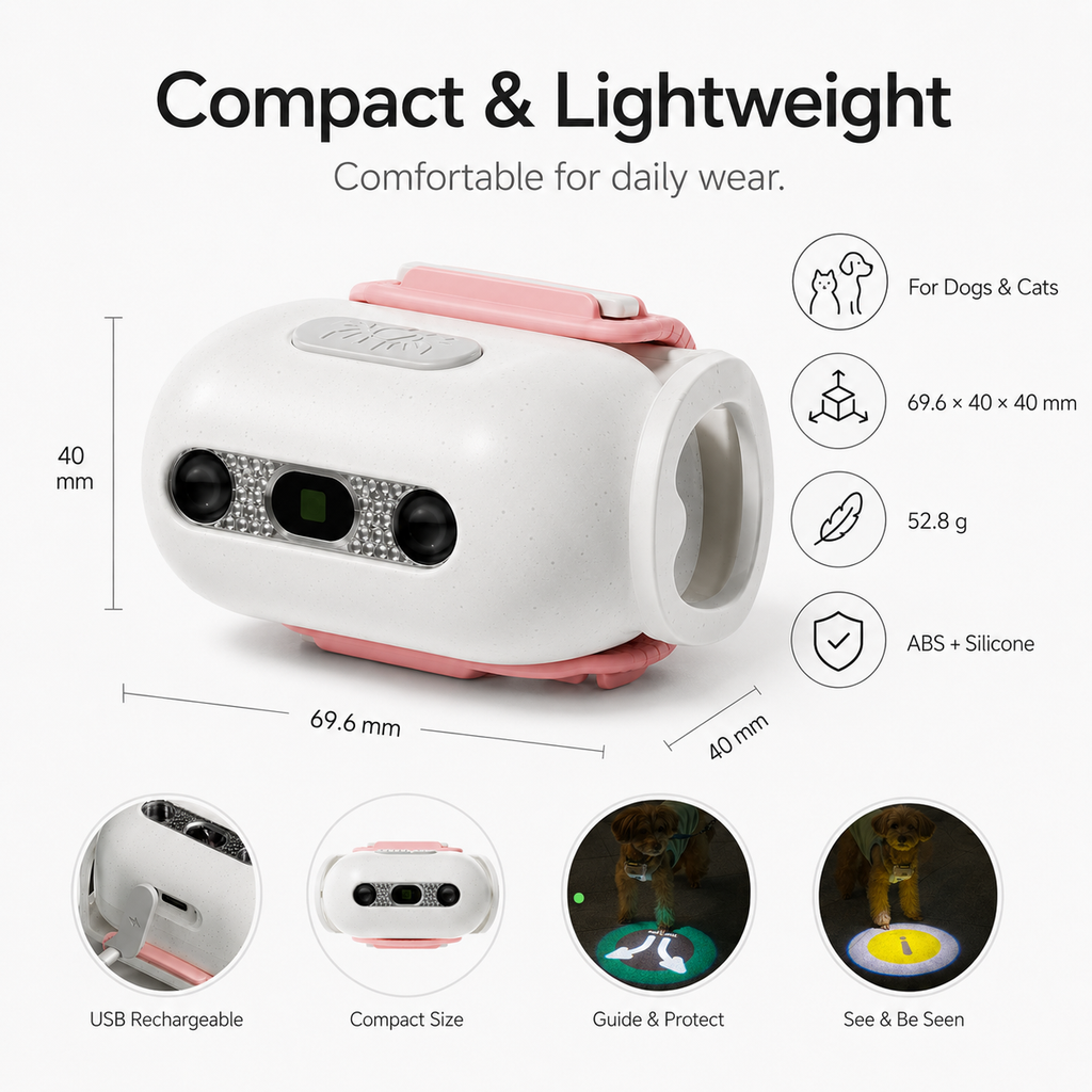 GlowPaw Night Walk Projector