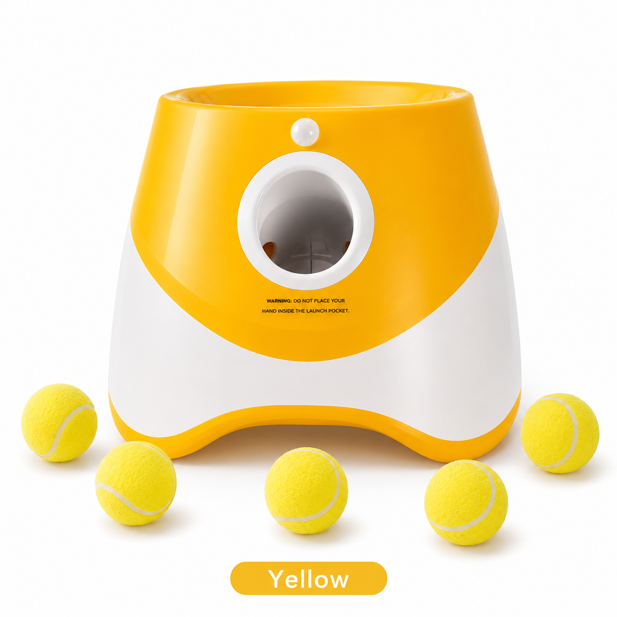 Automatic Dog Ball Launcher with 5 ETPU Balls