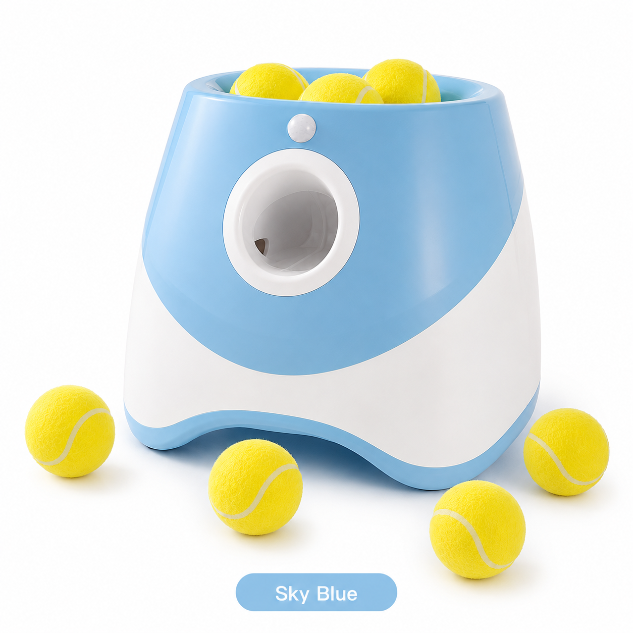 Automatic Dog Ball Launcher with 5 ETPU Balls