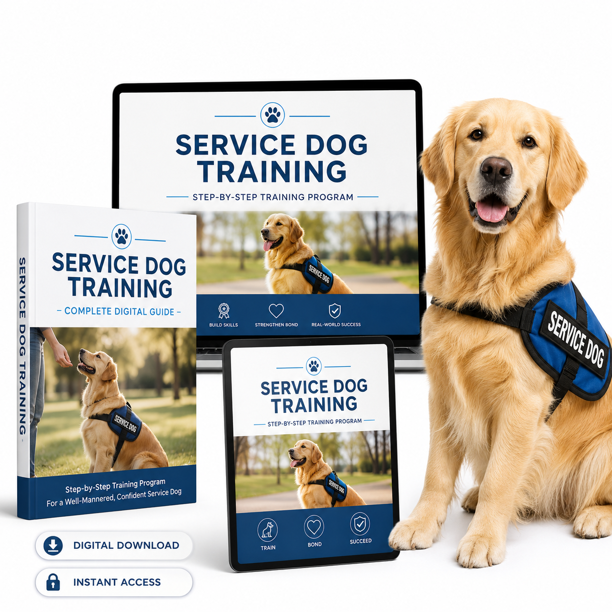 Service Dog Training – Complete Digital Guide